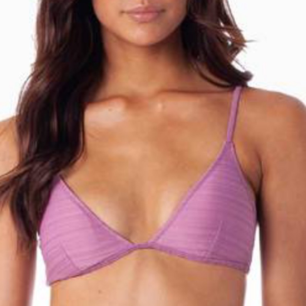 Purple rhythm bikini top